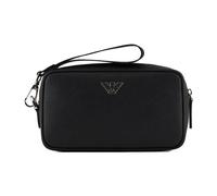 Black Beauty Case with Wristband - male - Emporio Armani - Bags - Black - ONE SIZE - Bags ONE SIZE