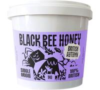 Black Bee Honey - Pure British Autumn Honey, Thick with Bold Aromatic Flavours, Unprocessed, Single Source from Hive to Jar, Never Blended - Delicious on Toast, Soothing in Drinks, 1Kg Tub