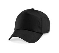 (Black) Beechfield Original 5 Panel Cap