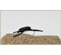 Black Beetles Trout Flies, Gum Beetles, great movement choice of sizes, Best Beetle Flies, Surface fishing flies (6, Mixed)