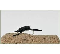 Black Beetles Trout Flies, Gum Beetles, great movement choice of sizes, Best Beetle Flies, Surface fishing flies (6, 12)