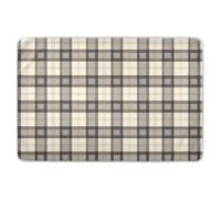 Black Beige Buffalo Plaid Check Extra Large Resuable Bed Underpads Soft Absorbent Potty Training Mats Machine Washable Toddler Bedding Products for Baby Boys Girls 52" L x 34" W