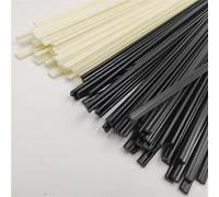 Black/Beige Plastic Welding Rods 200mm Length Sticks 5x2.5mm for Car Bumper Repair Tools Hot Air Welder Machine Gun Welding Rods Wires Sticks(20pcs,Mixed 300mm)