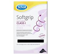 Scholl Softgrip Class 1 Knee Length Black Small