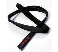 Black Belt RED MATSUMOTO With Embroidery in Japanese 320cm For Men/Women Karate, Kickboxing, Shotokan, Shito-Ryu, Goju Ryu, All Styles Of Martial Arts Karate Black Belt Shihan Master Kenpo