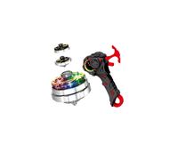(Black) Beyblade Burst Alloy Lighted Long Lasting Rotating Catapult Battle Combat Toys