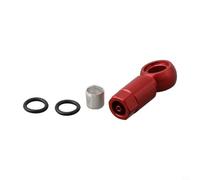 Black Bh90 Olive Connector For Slx For Xt For Xtr Mt4 Hydraulic Brake Hose, 4.8mm Tube Fit(red)