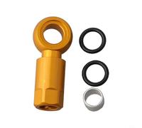 Black Bh90 Olive Connector For Slx For Xt For Xtr Mt4 Hydraulic Brake Hose, 4.8mm Tube Fit(yellow)