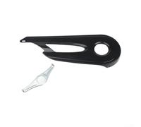 Black Bike Chain Guard 36.5x17.5cm Rust Resistant