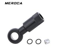 (Black) Bike Oil Needle Olive Head Connector For-Shimano BH90 Hydraulic Brake Hose SLX/XT/XTR Bicycle Caliper Connector Cycling Parts