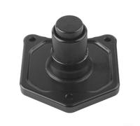 Black Billet Aluminum Solenoid Cover Push Button Starter for Big Twin (1991+), Compatible with Twin Cam & Aftermarket 1.2-1