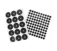 Black Billiard Ball Locator Dots 2 Sheets Woven Cloth