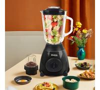 (Black) Bistro Chef 2-in-1 Mixer Blender 850W