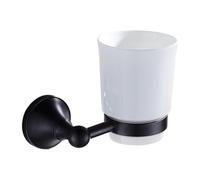 Black Black Bronze Ceramic Cup Vintage Single Cup, Black Antique
