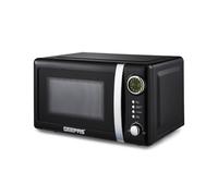 (Black) Black, GEEPAS 20L Digital Microwave Oven 700W