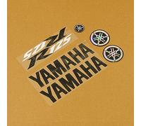 Black/Black/White 7 Piece Sticker Set Yamaha - YZF-R125 08-17