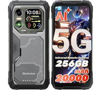 (black) Blackview XPLORE 1 AI 5G Unlocked Rugged Phone Android 15, 20000mAh Battery 36GB 256GB,,black/orange