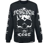 Black Blood by Gothicana Forever Lost Long-sleeved Top black XL