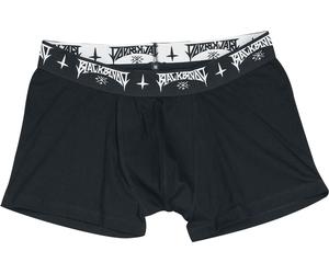 Black Blood by Gothicana Heart and Sword Boxers Set black L