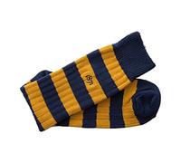 Black & Blue 1871 Weekender Socks (Marlborough Nomads - Blue/Yellow, 9½-12)