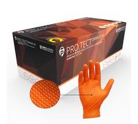 Unicare Protect Orange HD Nitrile Gloves - Medium - GA0053