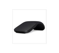 (Black) Bluetooth 4.0 /5.0 Folding Wireless Mouse Arc Touch Roller Computer Silent Mouse Ergonomic Slim Laser Mice For Microsoft Surface