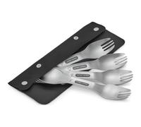Black + Blum Black+Blum Set Of 4 Stainless Steel Spork - Silver