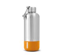 Black+Blum Explorer Insulated Bottle - Stainless Steel Leak Proof Water Bottle with Carry Loop - BPA Free Drinks Bottle for Hot or Cold Drinks, Hiking and Gym - Orange, Large 850ml