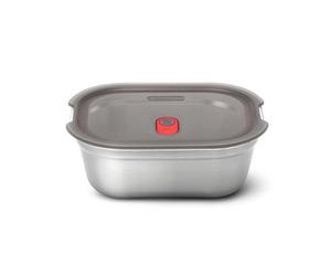 black + blum FBSS-BX-M017-DE Multifunctional Bowl Lunch Box, Stainless Steel, Red