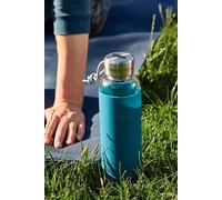 Black + Blum Glass Water Bottle Blue Black + Blum Blue