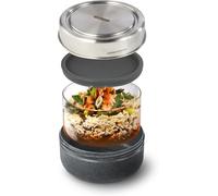 BLACK+BLUM High Quality designer Food Glass Lunch Bowl 750ml 25oz rrp £32