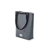 Black+Blum Insulated Tote Bag, 16L - Leak Proof Tote Bag for Adults with Zip - Made with Recycled PET and BPA Free - Food Bag for On The Go, Slate
