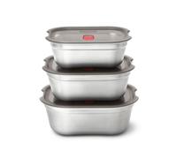Black and Blum Microwaveable Steel Meal Prep Boxes