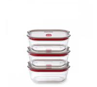 Black+Blum Stack + Nest Glass Food Box Set - 3 x Small