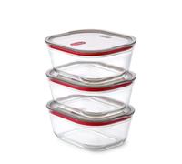 Black+Blum Stack + Nest Glass Food Box Set - 3 x Large