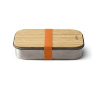 Black+Blum | Plastic Free Meal Prep Lunch Edelstahl Sandwich Box-Orange, 1000 ml, Stainless Steel