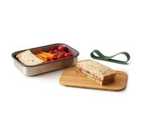 BLACK + BLUM Stainless Steel Sandwich Box, Olive, Capacity- 900ml