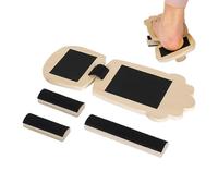 Black Board Foot Trainer, Ankle Foot Strengthener Balance Board, Enhanced FootStrength Trainer Boards For Fallen Arches, Splayfoot, Supination