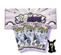 Black Bolt & White Flare Japanese Packs for Pokemon Bundle Authentic Factory Sealed Booster Packs (3 Packs in Total / 7 Cards per Pack) (3X White Flare (3 Packs / 21 Cards in Total))