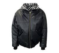 Black Bomber Jacket by Giulia N - female - Giulia N Couture - Bomber Jackets - Black - S - Jackets S