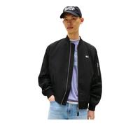 Black Bomber Jacket - Straight Cut - male - Tommy Jeans - Bomber Jackets - Black - 2XL - Jackets 2XL