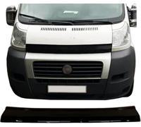 Black Bonnet Protector Bug Guard Wind Stone Deflector FOR FIAT DUCATO, PEUGEOT BOXER, CITROEN RELAY (2006-2014)