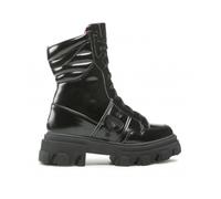 Black Boots by Chiara Ferragni- female- Chiara Ferragni Collection- Lace-up Boots- Black- 7 UK- Shoes 7 UK