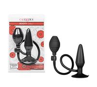 Black Booty Call Pumper Silicone Inflatable Medium Anal Plug