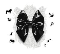Black Bow Personalized Jigsaw Puzzles, 141 Pcs Wooden Jigsaw Puzzle Tiger Head Shape Puzzle Gift