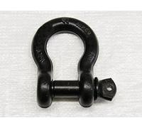 Black Bow Shackle 3.25 Ton (Screw Pin Heavy Duty Theatre 5/8" x 3/4" 3250KG)