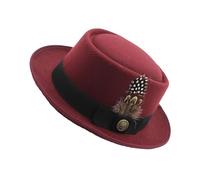 Black Bowler Hat - German Style Cap, Bavarian Costume Accessory | Oktoberfest Outfit Hat with Emblem for Adults, Alpine Festival Traditional Attire Party Dress Up Folk Celebration Gear