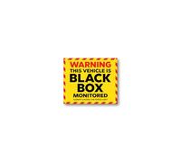Black Box Car Sticker - Premium 3M Vinyl Decal, Bubble-Free Application, Weatherproof & Fade-Resistant, Safe Driving Sign for Young & New Drivers, Parents & Fleet Vehicles - Made in UK
