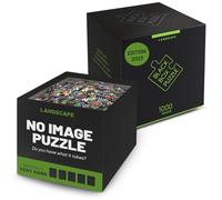 BLACK Box Puzzle 1000 Pieces, Blackbox Puzzle with Surprise Motif without Template, Impossible Puzzle Heavy for Adults and Children from 14 Years, Puzzle Box Landscape 2023 Edition