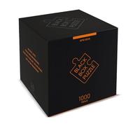 BLACK Box Puzzle 1000 Pieces, Blackbox Puzzle with Surprise Motif without Template, Impossible Puzzle Heavy for Adults and Children from 14 Years, Puzzle Box Food Edition 2021